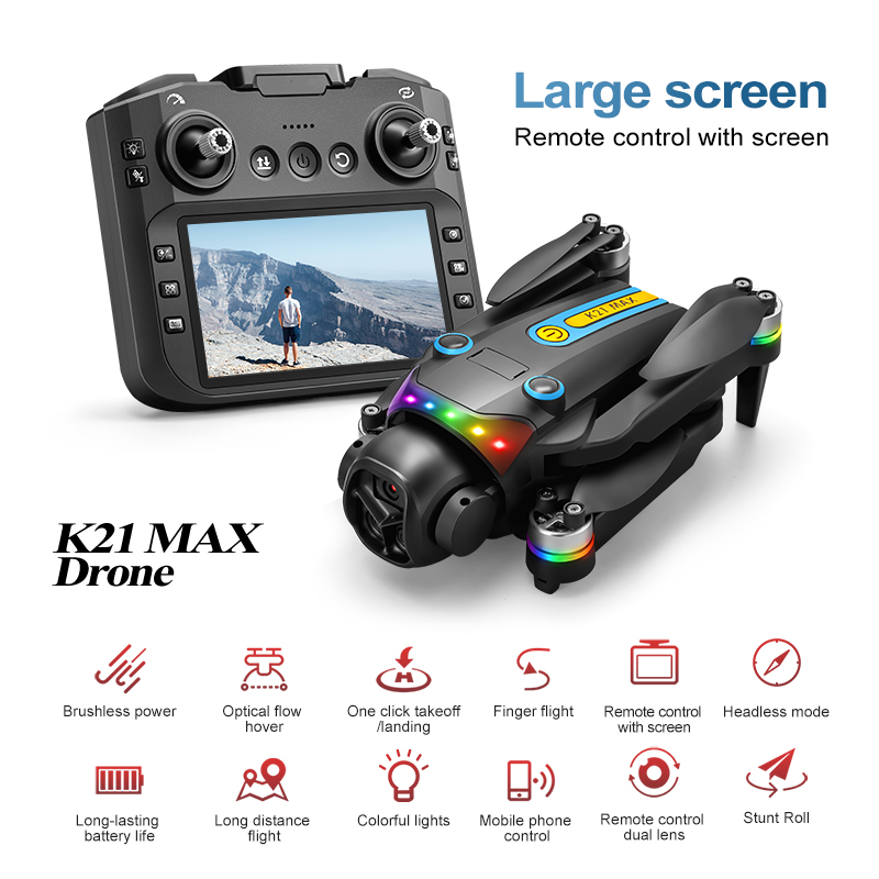 Drone Camera Wide Angle - Уличный электрический дрон с двумя камерами