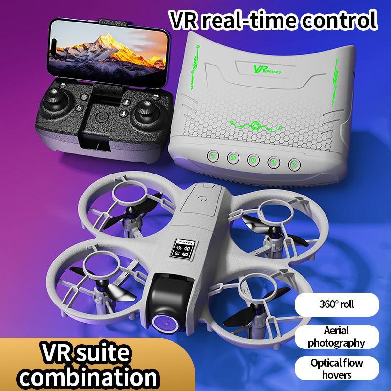 Drone Camera With Gimbal - X228 VR FPV Дрон HD Двойная