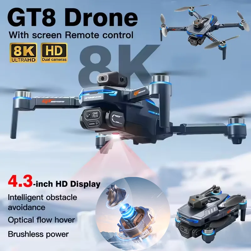 Drone Camera 4K - Одобренный ANATEL Горячая НОВИНКА: Дрон 4K