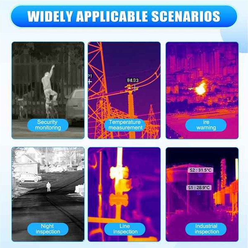 Тепловизионный модуль A24U 256 – обзор и цена Drone Camera Night Vision