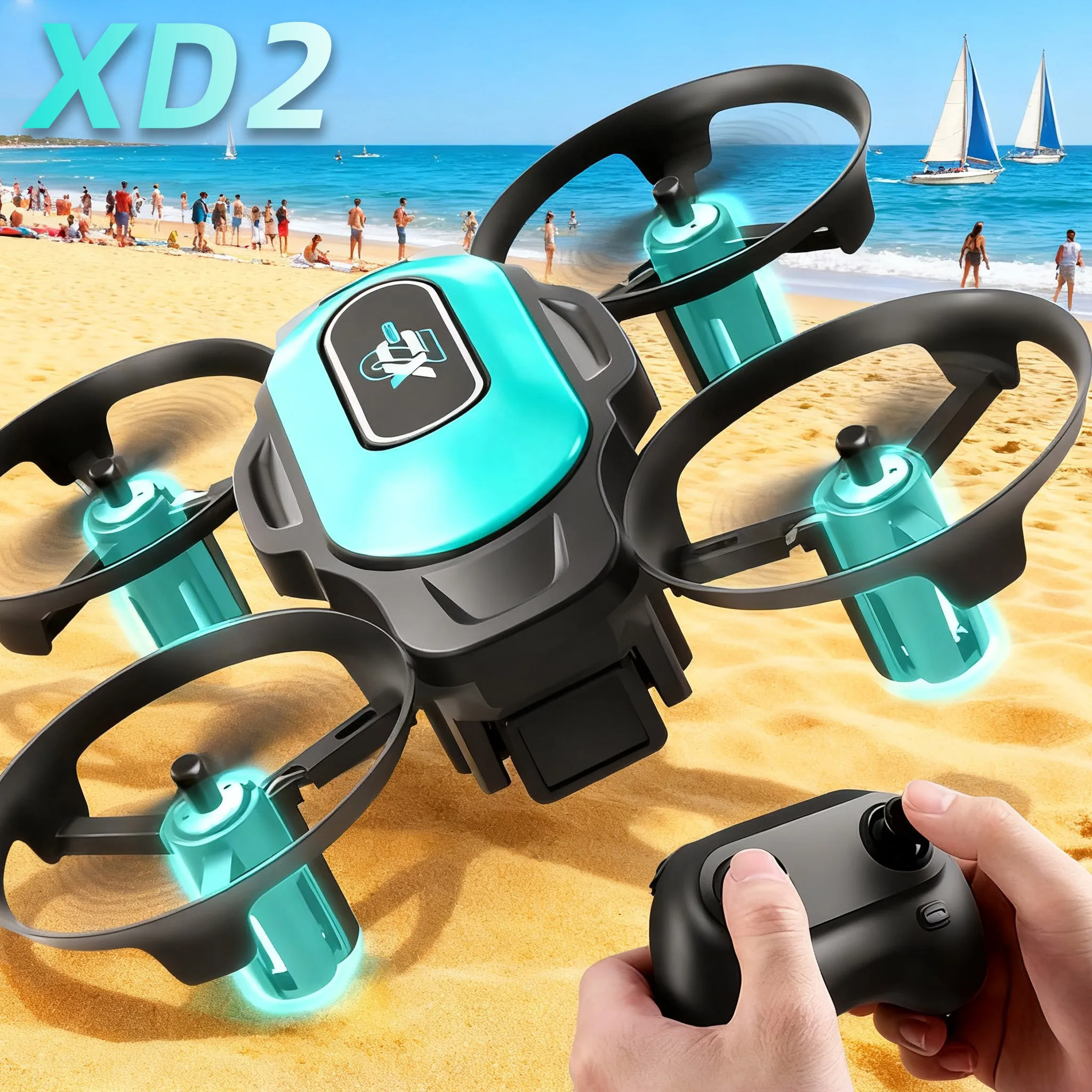 Мини-дрон XD2, 360° °   Квадро – обзор и цена Drone Camera 4K