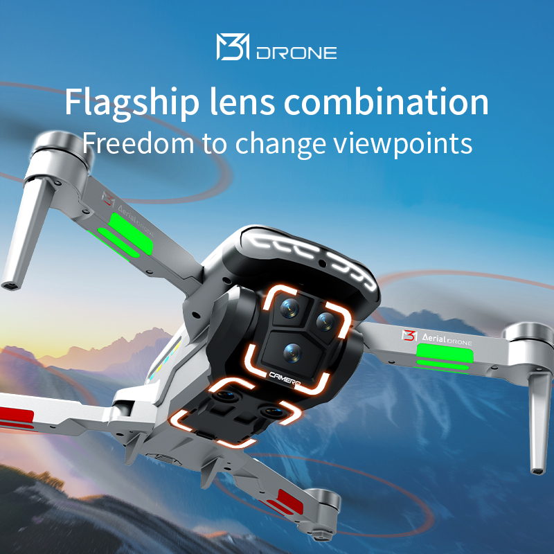 Профессиональный дрон M3, 4K H – обзор и цена Drone Camera 4K