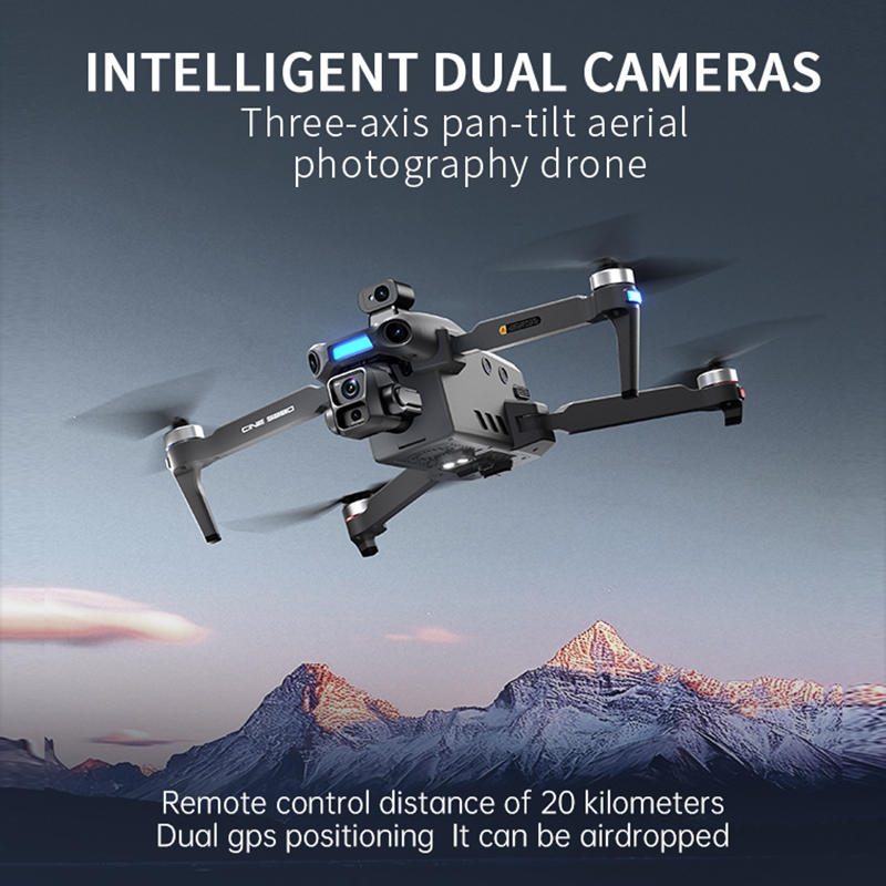 Новый дрон 2026 года с двумя 8 – обзор и цена Drone Camera 4K