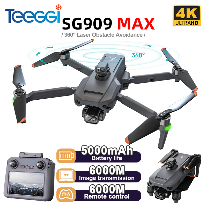 Teeggi SG909 MAX GPS Дрон с ка – обзор и цена Drone Camera With Gimbal