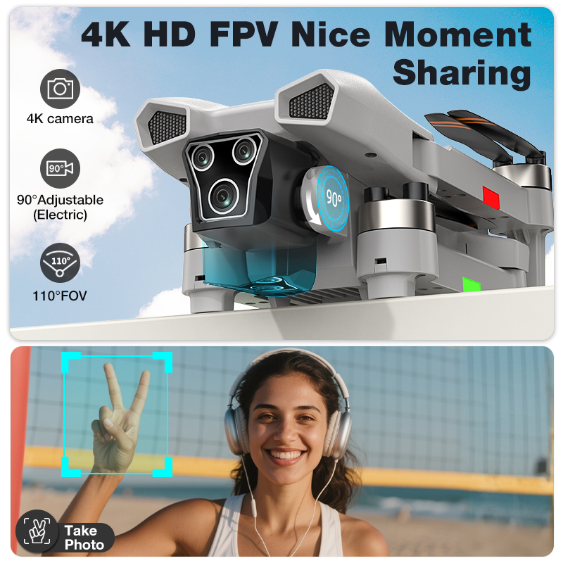 НОВИНКА: Горячая новинка! Дрон – обзор и цена Drone Camera With Gimbal